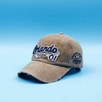 [COD] Guanpin Hat Industry Street Soft Top Casual Bend Hat Hat หมวกเบสบอลผู้ชายและผู้หญิงย้อนยุคและเก่าล้างตัวอักษรหมวกเกาหลี