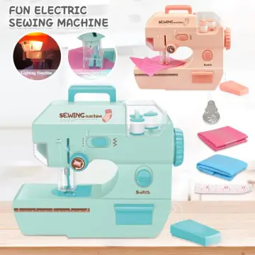 Children Sewing Machine Small Electric Kids Sewing Machine Home Toys Set