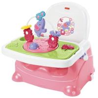 Fisher Price Healthy Care Booster Seat เก้าอี้ทานข้าวเด็ก พกพาได้ พร้อมของเล่น