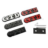 【car parts】รถ3D โลหะ GTD โลโก้ D Ecals สติ๊กเกอร์สำหรับโฟล์คสวาเกน VW GTD กอล์ฟ2 3 4 5 6 7 MK3 MK4 MK5 MK6รถย่างสัญลักษณ์ตราสติ๊กเกอร์