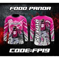 2023 Newfood Panda Sublimation Longsleeve Full 3d พิมพ์เสื้อแขนยาวรถจักรยานยนต์ขนาด Xxs-6xl