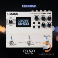 Boss DD-500 Digital Delay คุณภาพเสียงสตูดิโอระดับ AD/DA 32 bit รุ่นแรกในตลาดพร้อมการประมวลผลที่ 32bit ของแท้ประกันศูนย์