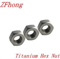 【✲High Quality✲】 jiushouz 20ชิ้น M2 M2.5 M3 M4 M5 M6 M8 M10 M12 M14ไทเทเนียม Hex Nut เกรด2