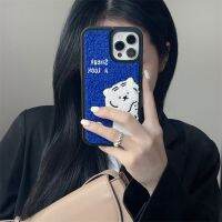 [HOT D] เคสโทรศัพท์เสือปักลายน่ารักตลกๆสำหรับ Iphone 14 Plus 13 12 11 Pro Max X XR XS เคสซิลิโคนนิ่มแฟชั่นปกสูงสุด