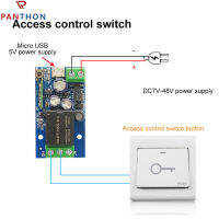 【?คลังสินค้าพร้อม?Panthon PCB โมดูลเดียวรีเลย์ไวไฟไร้สายอัจฉริยะโมดูล USB 5V DC7-48V สวิทช์ไฟสำหรับการควบคุมการเข้าถึง