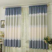 Màn Cửa Rèm Che Cửa Sổ 100X200Cm Phong Cách Bắc Âu Đơn Giản