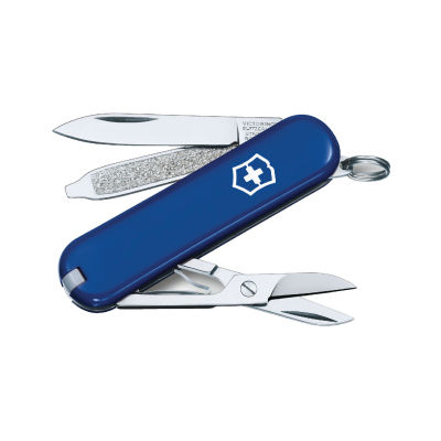 Victorinox มีดพับ Swiss Army Knives (S), Classic SD, Blue (0.6223.2)