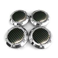 Style 4pc 66mm Outsize 62 Innersize Wheel Center Cap Carbon Fiber Modified Sports Wheel Hub Cap Cover