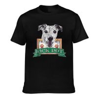 【Hot】 Customized Summer Tee Jack Russell Terrier Dog Jackpot Hip Hop Tshirt For Man แฟชั่นแขนสั้นผ้าฝ้าย