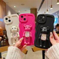 SC 76xr สีแดงตัวเมียเครือข่าย8P 12 11ชุด One13เคสโทรศัพท์ Iph ขาตั้งหมีรุนแรง Apple Proxsmax 14แบบนิ่ม