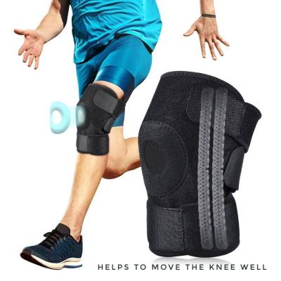 Knee support สนับพยุงหัวเข่า สปริง 2 เส้น สนับเข่าฟุตซอล ผ้ารัดหัวเข่า กีฬา สนับเข่าวอลเล่ ที่รัดเข่า กีฬา ที่รัดเข่าวิ่ง ที่รัดเข่าปวด T2239