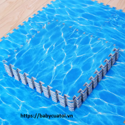 Thảm xốp 3D Đại Dương lát sàn khu vui chơi khổ lớn 1mx1m dày 2cm TX100