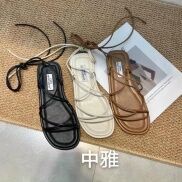 Giày Sandal Nữ Cột Dây Chiến Binh Quai Ống Quấn Cổ Chân SD-0321