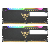 แรม คอมพิวเตอร์ PATRIOT รุ่น VIPER STEEL BLACK RGB DDR4 3600MHZ LIFETIME WARRANTY