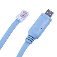 PL2303ra คอนโซลแบบโรลโอเวอร์เคเบิ้ล USB RS232เพื่อ RJ45 Cab เราเตอร์สำหรับ Cisco Device