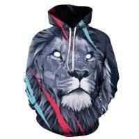 2021 Hot Lion pattern 3D Printed Hoodies Men/Womens Fashion Popular Sweatshirts Harajuku Hip Hop Oversize Pullover Men clothing