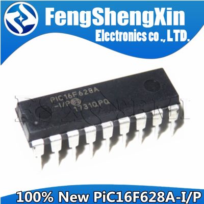 10pcs/lot 100% New PIC16F628A-I/P  PIC16F628  DIP-18  Flash-Based, 8-Bit CMOS Microcontrollers with nanoWatt Technology