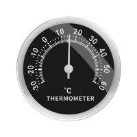 58mm Temperature Gauge Monitor Indoor Outdoor Thermometer Round Analog Temperature Meter for Home Wall Room Incubator Tank