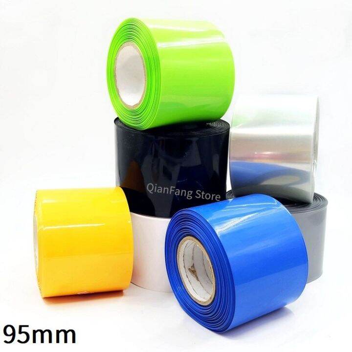 PVC Heat Shrink 95mm Width Blue Multicolor Shrinkable Cable Sleeve ...