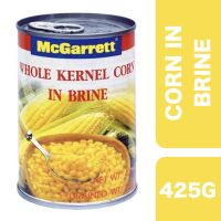 ?Product of UAE? (3 Pcs) McGarrett Sweet Whole Corn Kernel in Brine 425g ++ แม็กกาแรต เมล็ดข้าวโพดหวานในน้ำเกลือ 425 กรัม