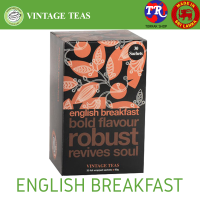 Vintage BLACK TEA ENGLISH BREAKFAST วินเทจ อิงลิช เบรคฟาส ชาดำ 30*2.0g