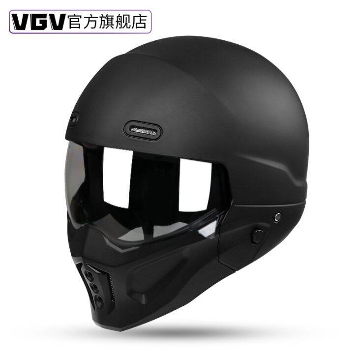 Helmet Mh Full Face Helmet Personality Retro Scorpion Helmet Modular