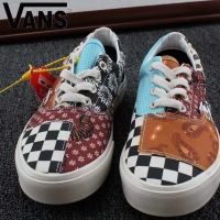 CODaith62sfe Wan33ce Low-Cut Sneakers Skateboard Shoes Sports Cashew Flower Size: 35-44 New Style Unisex Leopard Print Asymmetrical Checkerboard Canvas Couple Stitching Asymmetric Mandarin Duck Sail 1