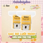 Gạc Rơ Lưỡi Cho Bé BABY MOBY Chính Hãng Thái Lan