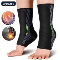 Ankle Brace Compression Support Sleeves Elastic Breathable for Men Women Injury Recovery Joint Pain Foot Sports Basketball Socks