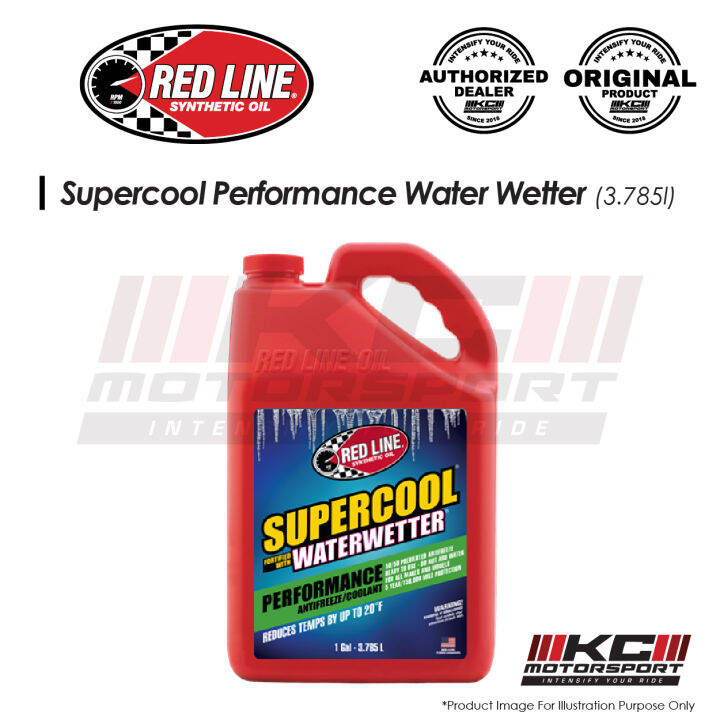 Redline Supercool Performance Water Wetter Coolant (3.785L) Lazada