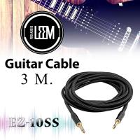 LEEM สายแจ็ก Guitar Cable 10ft./3m.O.D-8.0mm. รุ่น EZ-10 SS