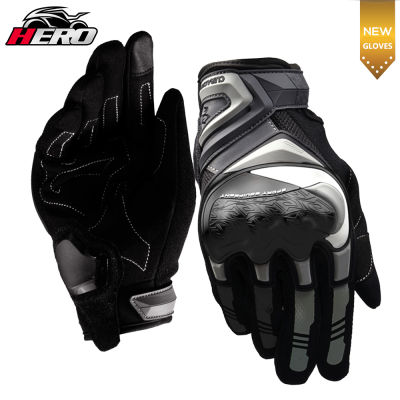 New Motorcycle Gloves Touch Screen Night Reflective Motorcycle Full-finger Gloves Protective Racing Bike Motorcycle Off-road