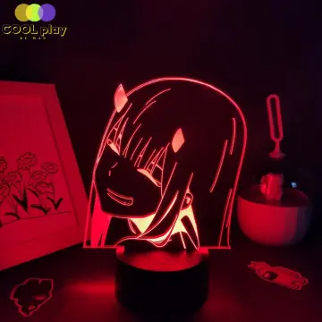 Anime Darling In The Franxx Lamp, Zero Two 02 Night Lights Figures