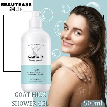 800ML Goat Milk Body Wash Long-Term Whitening Nicotinamide