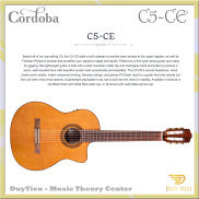Cordoba Guitars - C5-CE Nylon String Guitar -Duytieuguitar DTG005