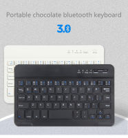 [Bluetooth keyboard/ภาษาอังกฤษ] English keyboard mini keyboard for Ipad/mobile keyboard Bluetooth KEYBOARD 3.0 Fast Connection  English Layout iOS Android PC Mobile Phone Tablet Smart TV keyboard for mobile/laptop/ipad mobile wireless keyboard