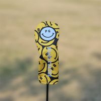 PG Smiley Golf Club Covers Club Head Covers Protective Headcap Covers Wooden Club Covers Waterproof