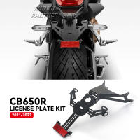 ใหม่สำหรับ Honda CB650R CB 650 R CB 650R 2021 2022 2023รถจักรยานยนต์ด้านหลังหางสั้นสต็อกผู้ถือแผ่นป้ายทะเบียน Tailstock cket Kit