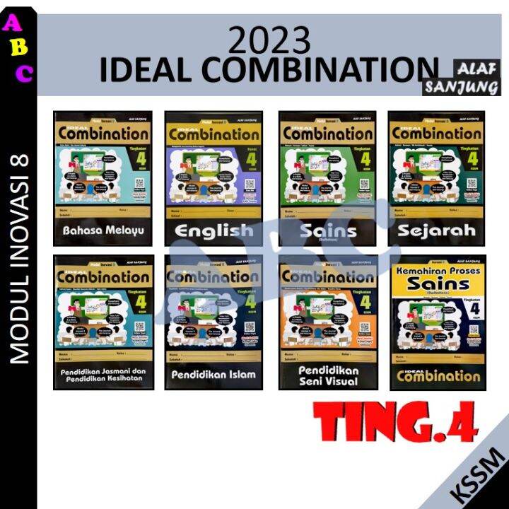 2023 Modul Inovasi 8 IDEAL COMBINATION Tingkatan 4 MODUL BERPANDU BUKU
