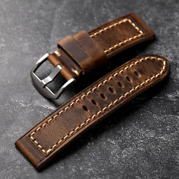 Amazon.com: HANRUO Canvas Leather Strap, 20 22 24MM Suitable for Bronze  Watch Copper Watch Men's Bracelet (Band Color : Khaki Bronze Buckle, Band  Width : 20mm) : Everything Else