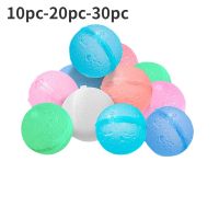 hot【DT】✽✌♘  10-20-30pcs Wholesale Silicone Reusable Balloons Beach Games Balls