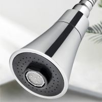 360 Degree Rotating Water Faucet Aerator 3 Modes Adjustable Nozzle Water Tap Kitchen Saving Filter Shower Head Nozzle Adapter