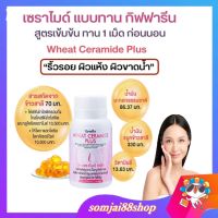 วีท เซราไมด์ เซราไมด์ อาหารผิว อาหารผิวสวย wheat ceramide plus ขนาด 30 แคปซูล กิฟฟารีน ของแท้ ผิวแห้ง ผิวแห้งขาดน้ำ ริ้วรอย ผิวสวย บำรุงผิว