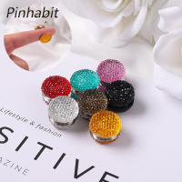 Pinhabit ฮิญาบแม่เหล็กแฟชั่นของขวัญที่สวยงามแบบหนีบผ้าพันฮิญาบใช้ทำจากผ้าโพกหัวมุสลิมพลาสติก