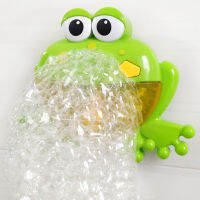 Childrens Toys Foam Machine Bathroom Bathing Musical Bubble Crab Toys Interesting Foam Bathroom Frog Water Toys Gifts for Kid