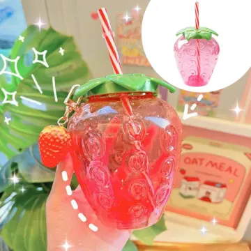 Strawberry Milk Carton Cup Cute Cup Kawaii Cup Strawberry Milk Carton  Strawberry Milk Cup Kawaii Cute Adorable Collectible 