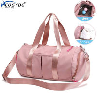 Outdoor Large Sports Bag For Women Fitness Wet Dry Men Gym Bag Pink Waterproof Travel Training Bag Shoes New Sac De Sport Femme