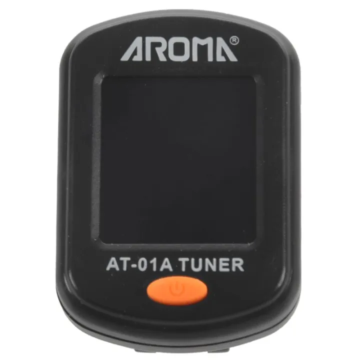 aroma-at-01a-guitar-tuner-rotatable-clip-on-tuner-lcd-display-for-chromatic-acoustic-guitar-bass-ukulele