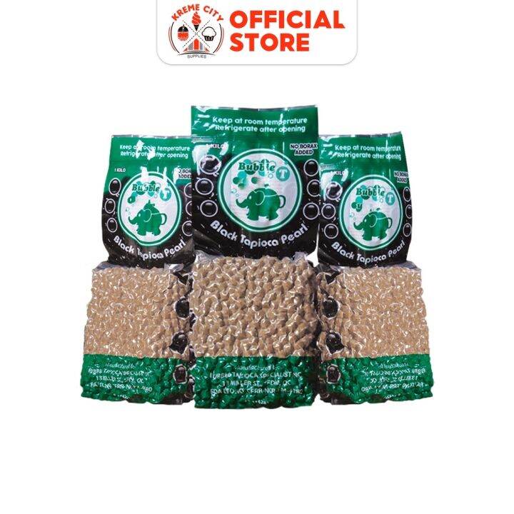 ON SALE TAPIOCA PEARL Bubble T Black Tapioca Pearl 1kg Lazada PH