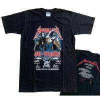 【Hot】 เสื้อยืดแขนสั้น เสื้อยืดแฟชั่น เสื้อยืดวงร็อค METALLICA เมทัลลิก้า เสื้อวง เสื้อยืดเมทัลลิกา เสื้อวินเทจ